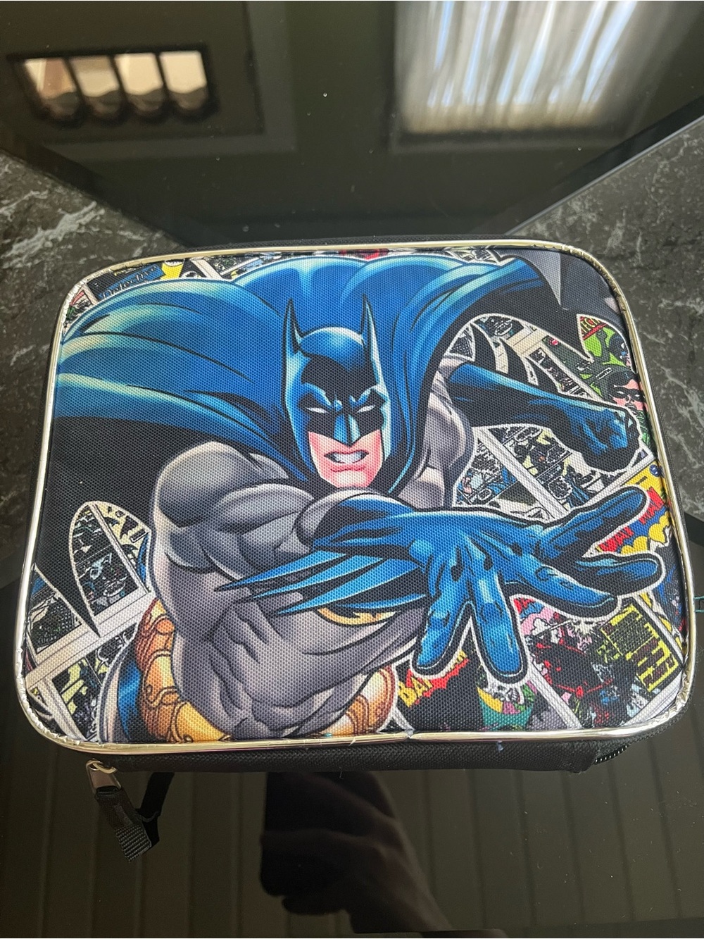 † DC Comics Batman Soft Insulated Lunch Box Bag - Comic Graphic